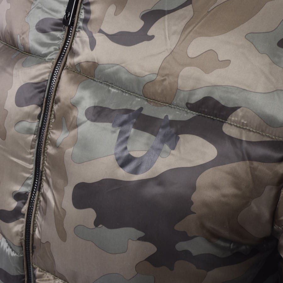 Alternative Image for ProductTrue Religion Camo Puffer Jacket Khaki3